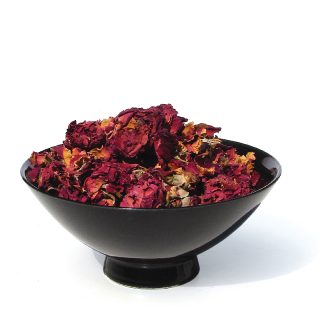 Rosenblütenblätter, rot, ganz ( 1 kg )