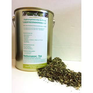 LEBERFRIEDEN & NIERENGLÜCK , Kräutermischung, 1 kg