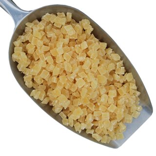 Ananaswürfel getrocknet für Nager, Vögel und Pferde 1 kg