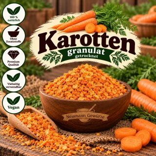 Karotten granulat getrocknet 100 g