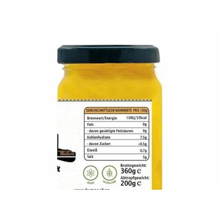 Eingelegte Salzzitronen Marokko Zitrone Eingelegt 200 g Premium Qualitt