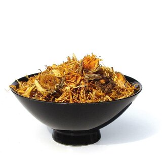 Ringelblumenblten mit Kelch geschnitten 100 g