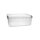 Rechteckschale mit deckel 1150 ml