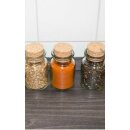 Korkenglas 150 ml rund mit Presskorken