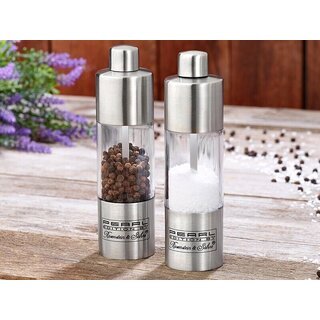 Salz- und Pfefferm�hlen Set 2-teilig ? Edelstahl /...