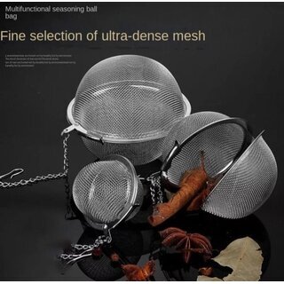 Edelstahl Tee-ei Kugel Locking Spice Tea Ball Sieb Mesh Infuser