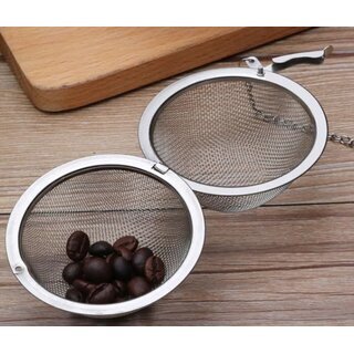 Edelstahl Tee-ei Kugel Locking Spice Tea Ball Sieb Mesh Infuser