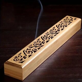 R�ucherst�bchenhalter, R�uchergef�� Bambusbox 1 St�ck