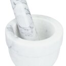 Marmor Mörser mit Stößel 10,5 cm