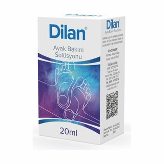 Dilan Ayak Bakim Solsyonu 20 ml Fupflege l