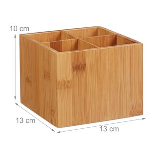 Bambus Besteckset 41-teilig mit Beh�lter