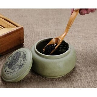 Bambus Tee-L�ffel / Tee-Spatel ? 1 St�ck