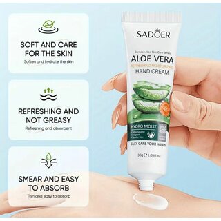 Feuchtigkeitsspendende Aloe Vera Handcreme Fr Trockene Haut 30 g 