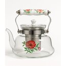 Hitzebestndiger Glas-Teekessel 1400 ml ? Mit...