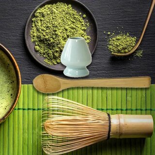 Matcha-Set Traditionelles 1/4 - teiliges Matcha-Set Matcha-Schneebesen