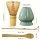 Matcha-Set Traditionelles 1/4 - teiliges Matcha-Set Matcha-Schneebesen