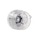 Gewürzmühle transparent mit Edelstahlmahlwerk 110 ml