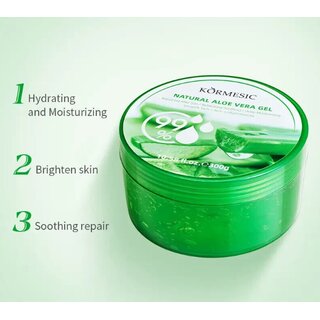 Aloe Vera Gel 300 g Gesicht Gel, Natrlich Feuchtigkeitsspendende fr alle Hauttypen 