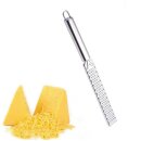 Edelstahl-Handheld-Zitronenreibe Lange Griff-Schokoladenreibe Käse-Mühle 1 Stück