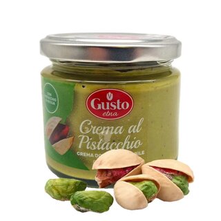 Gusto Pistaziencreme s 190 g, Crema di Pistacchio, fr Dubai Schokolade