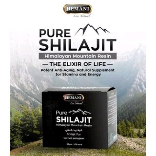 Reines 100 % Himalaya Shilajit Weiches Harz Organisch uerst Wirksam 50 g