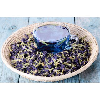 Schamblumenblten blau ganz 10 g Butterfly Pea Flower Tea ( Mavi Kelebek ayi )