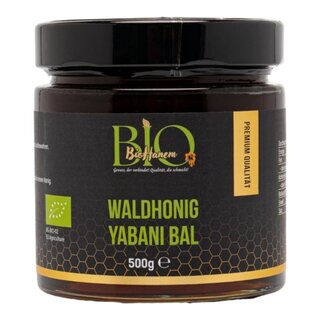 Honig,Waldhonig,Bio Zertifizierter Bio-Honig, Biohonig,Organik Yabani Bal 500 g