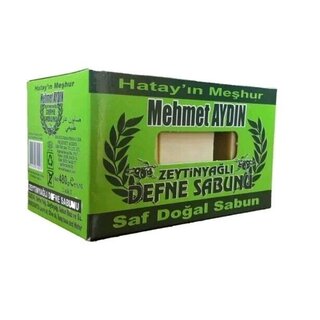 MEHMET AYDIN ZEYTINYAGLI DEFNE SABUNU 480 g Seife Mit Oliven Und Lorbeerbltter 