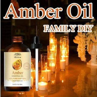 Amber Oil - therisches Bernsteinl - 100% rein und natrlich 60 ml Krperpflege