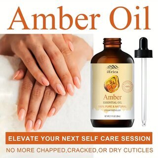 Amber Oil - therisches Bernsteinl - 100% rein und natrlich 60 ml Krperpflege
