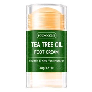 Teebaumöl-Fußcreme, 40 g Feuchtigkeit spendend mit...