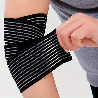 Universelle Kompressionsbandage fr Knie, Knchel, Handgelenk ? 120cm Schwarz