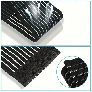 Universelle Kompressionsbandage fr Knie, Knchel, Handgelenk ? 120cm Schwarz