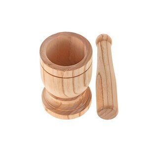 Mrser mit Stel Holz 1 Stck
