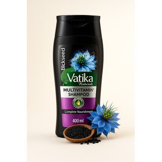 Multivitamin Shampoo Mit Schwarzkümmel & Henna, 400 ml...