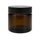 Tiegel 260 ml Braunglas 1 Stück Schutz vor Licht für...
