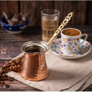 Mokkakanne Kupfer Mokka Kanne 1 Stück Cezve Kaffeekanne...