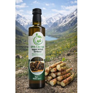 Isgin K�k� Sirkesi 500 ml Rhabarberessig Iskin K�k� Iskin K�k� , Isgin k�k� 