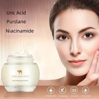 Kamelmilch & Kaktus Feuchtigkeitscreme - Vitamin E - Feuchtigkeitsspendend 130 g