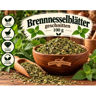 Brennnesselblätter geschnitten 100 g